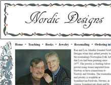 Tablet Screenshot of nordicdesignswi.com
